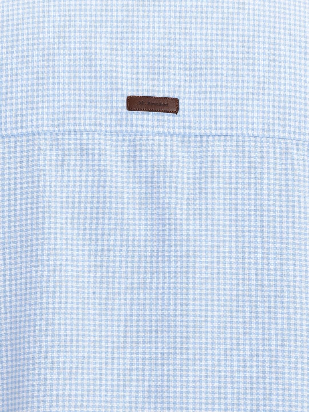 Mr Bowerbird Liberal Fit Checked Pure Cotton Casual Shirt thumbnail 3