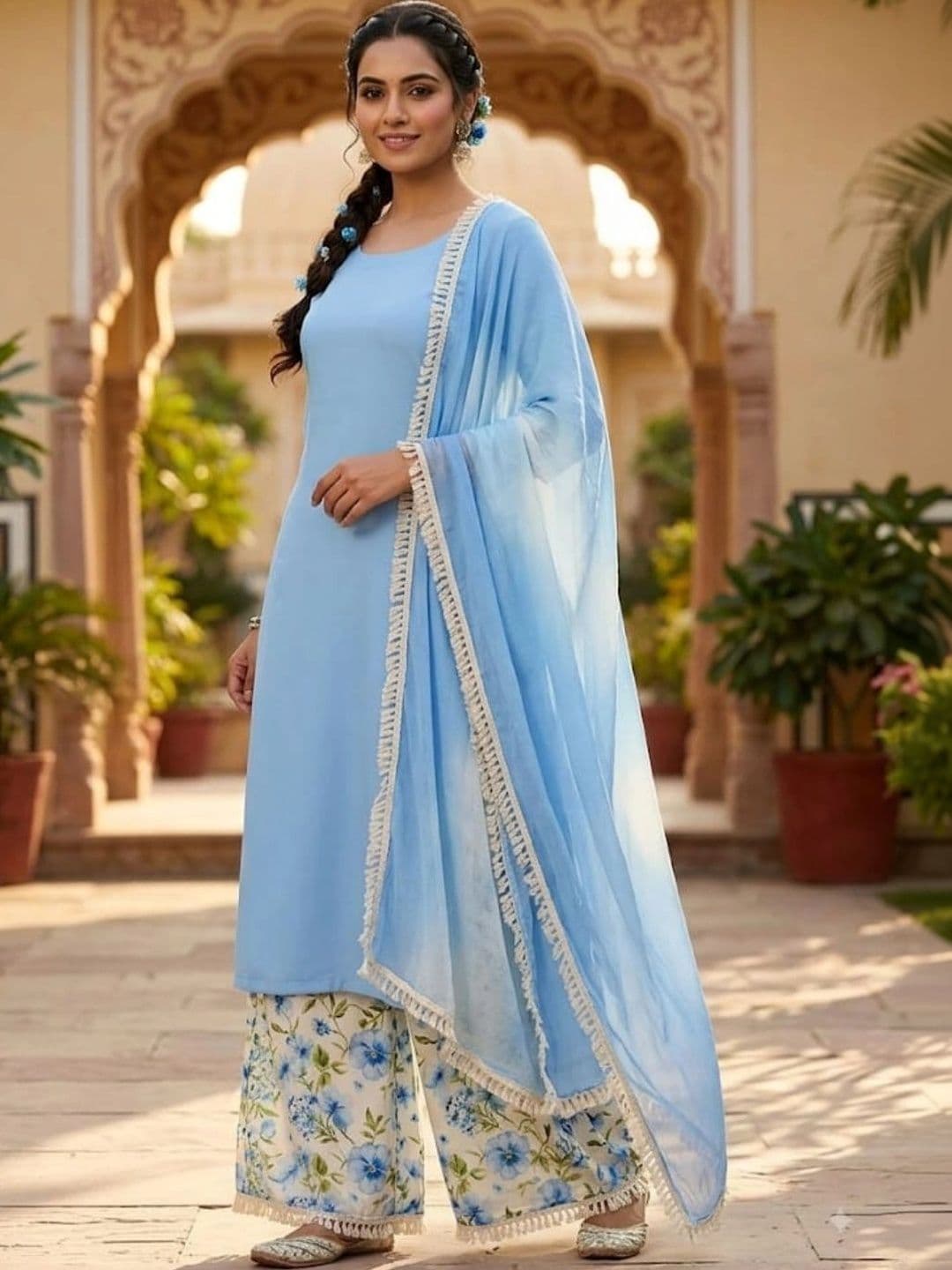 WAHEGURU ENTERPRISES Unstitched Dress Material thumbnail 3