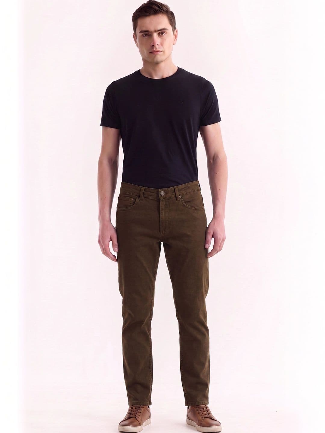 DAGERRFLY Men Slim Fit Mid-Rise Jeans - view 1