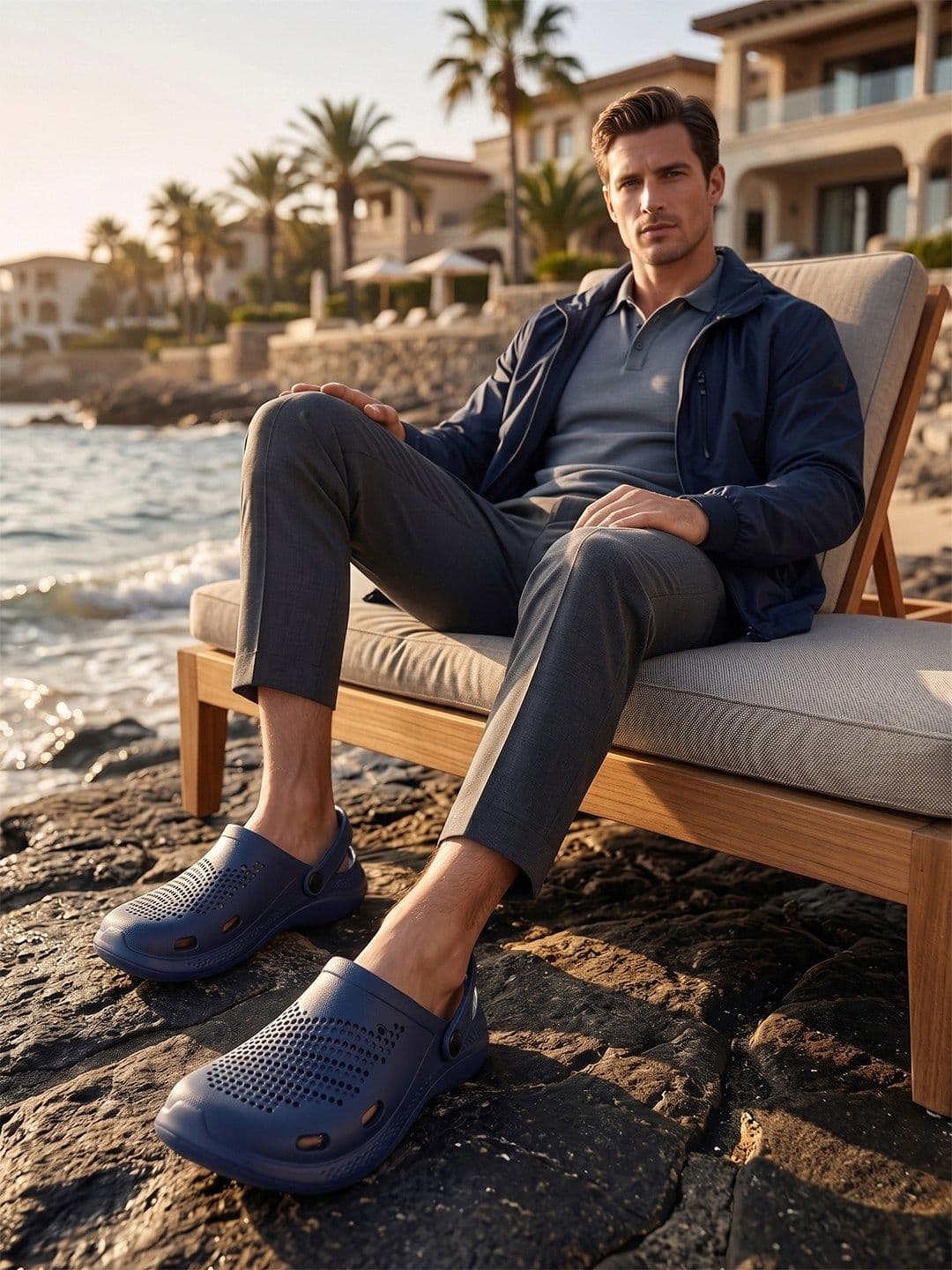 HRX by Hrithik Roshan Men Rubber Clogs thumbnail 7