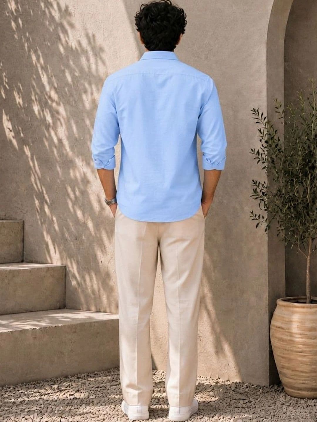 THE BIG ATTIRE Men Classic Casual Shirt thumbnail 2