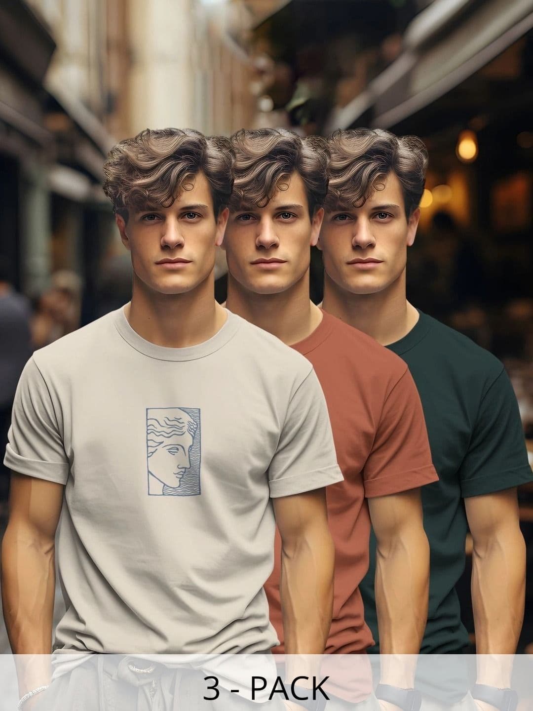 BULLMER Men 3 Printed T-shirt - view 1