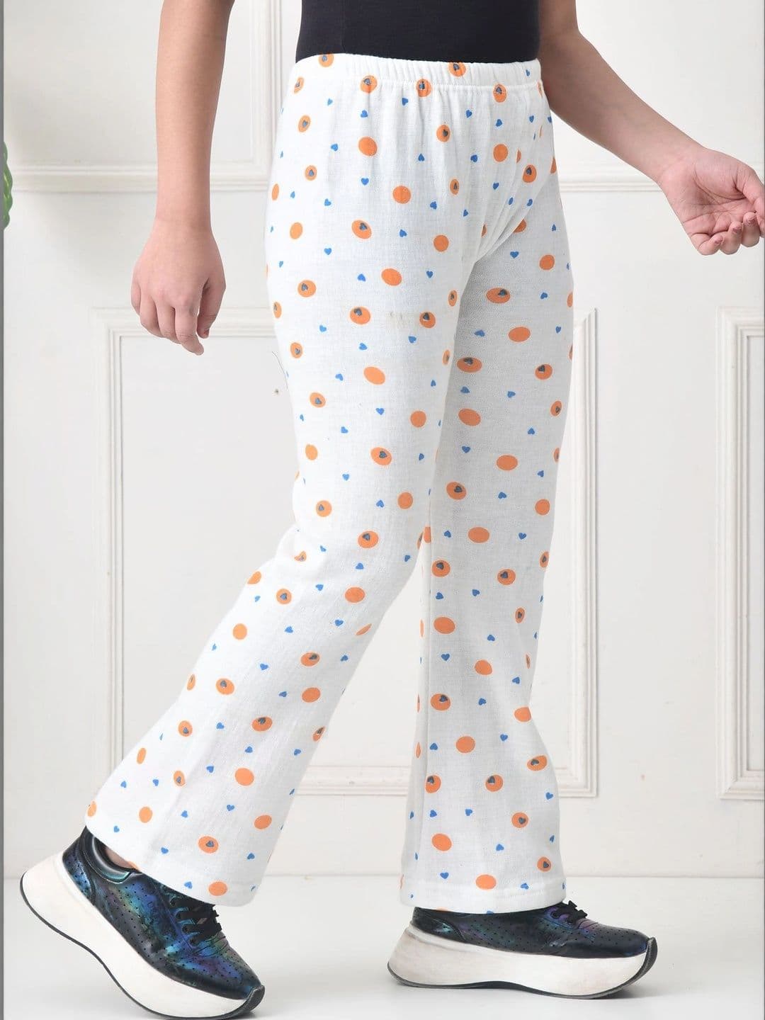 BAESD Girls 2 Printed Knitted Palazzos thumbnail 6