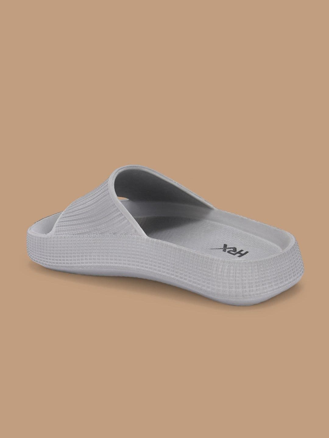 HRX by Hrithik Roshan Men Rubber solid Sliders thumbnail 6