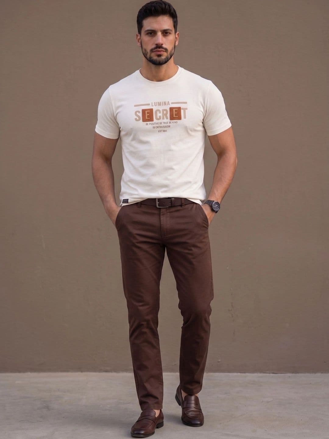 Roadster Men Typography Printed T-shirt thumbnail 7