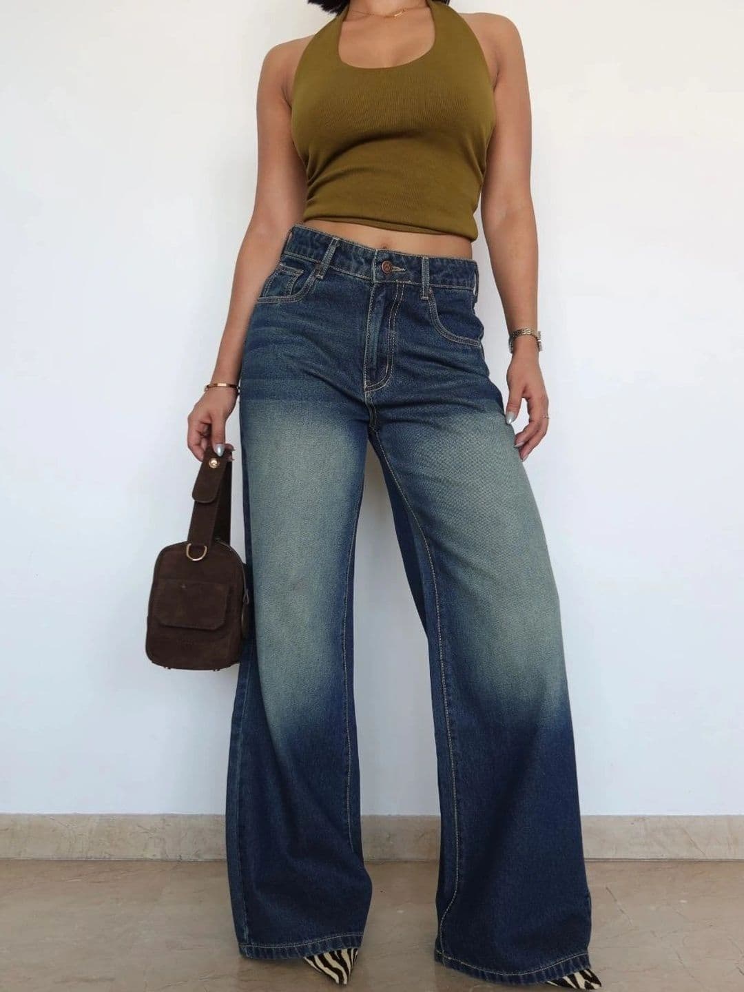 Mast & Harbour Women High-Rise Light Fade Ombre Jeans - view 1