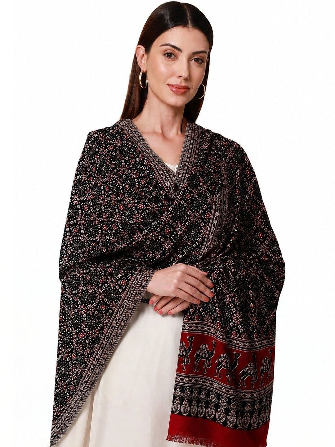 SONARIKA CREATION Ethnic Motifs Printed Block Print Dupatta thumbnail 6