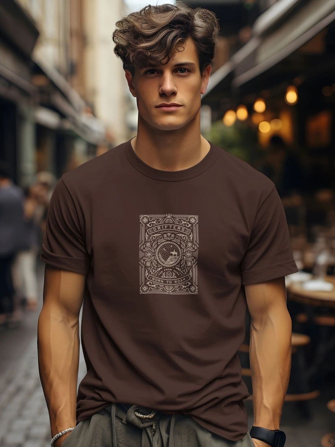 BULLMER Men Typography 3 Printed T-shirt thumbnail 4