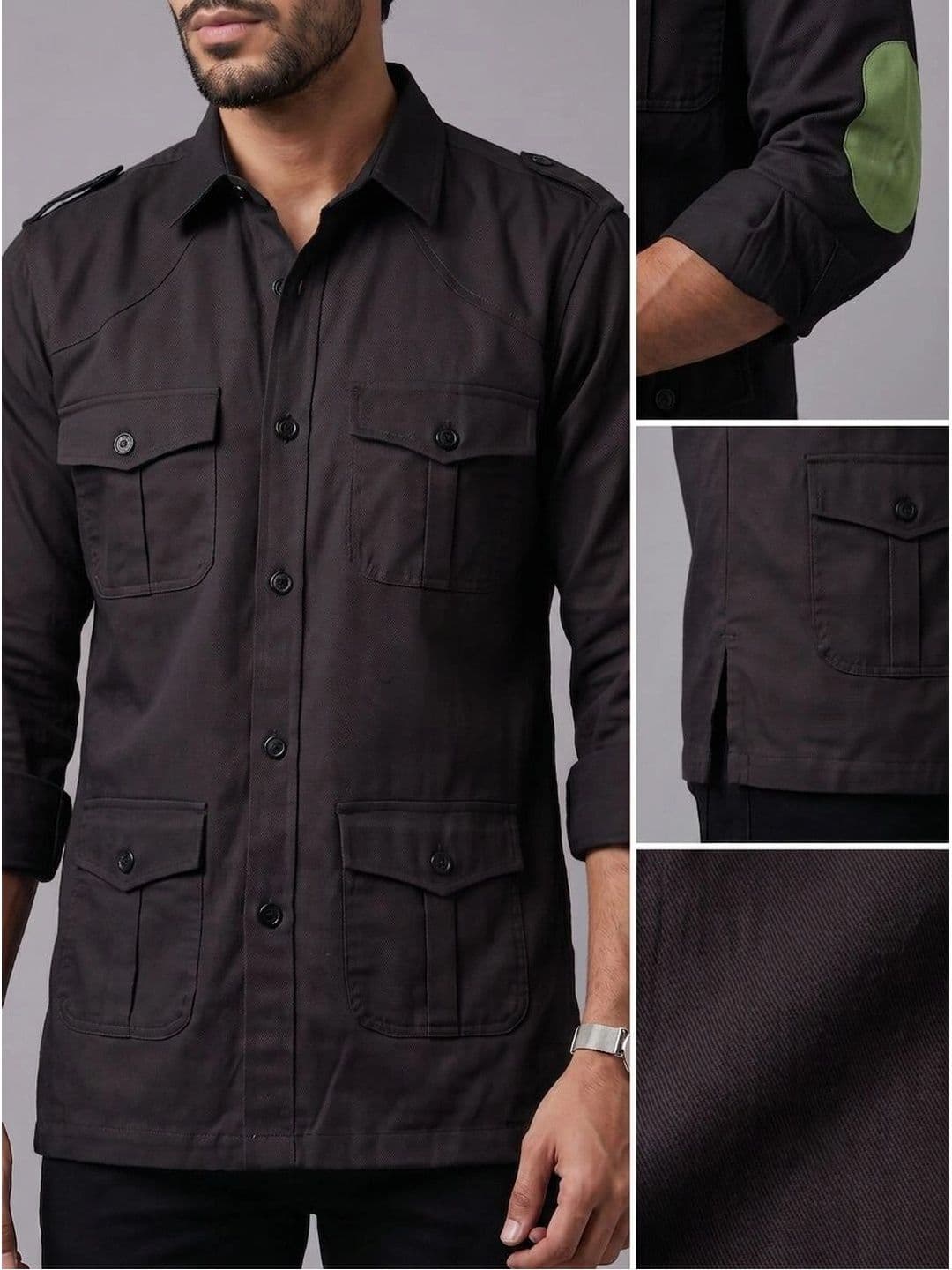 KAPTO Men Standard Casual Shirt thumbnail 4