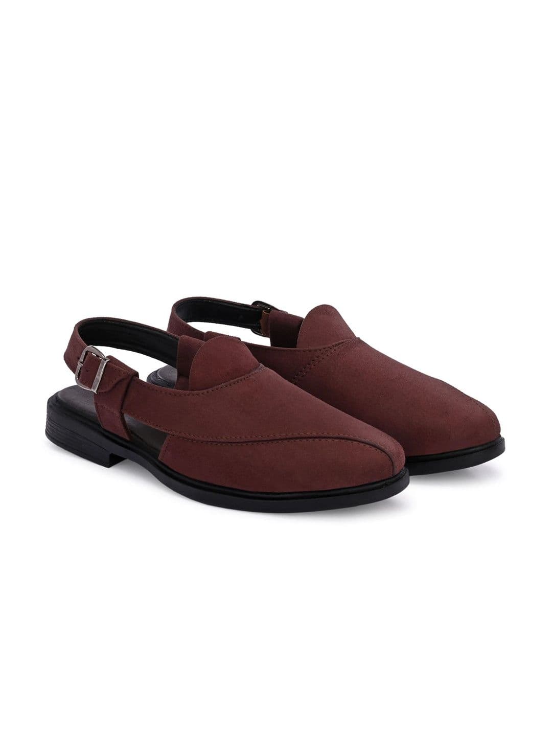 Anouk Men Suede Shoe-Style Sandals thumbnail 6