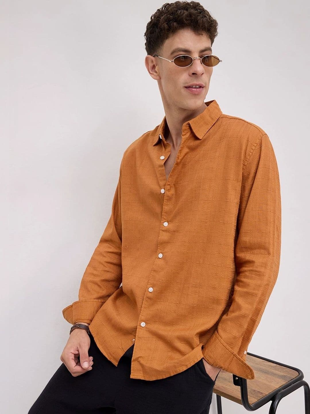 VASTRADO Men Classic Slim Fit Casual Shirt thumbnail 2