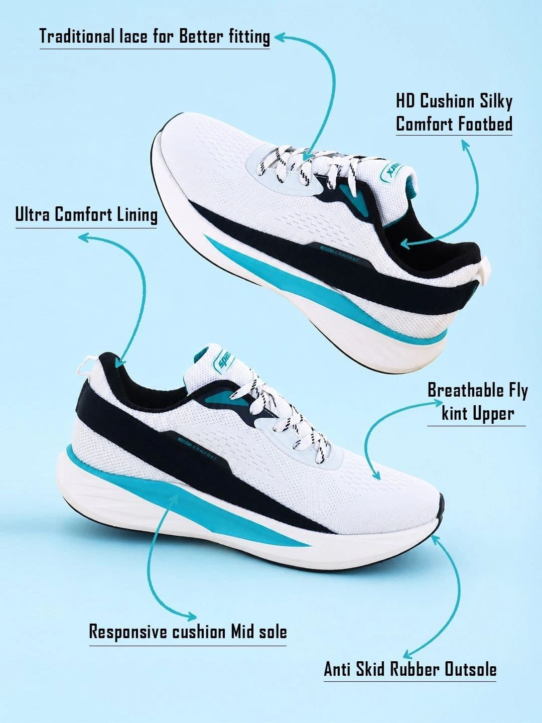 Sparx Men Mesh Running Shoes thumbnail 6