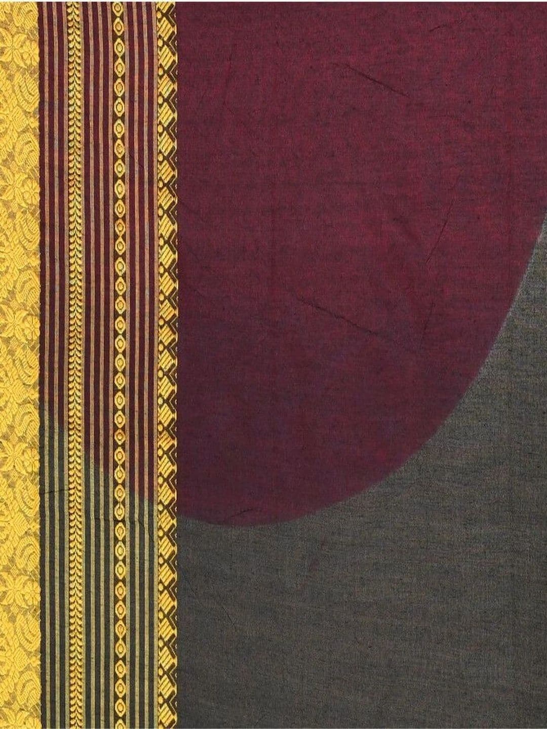 TANTSHREE Floral Pure Cotton Saree thumbnail 2