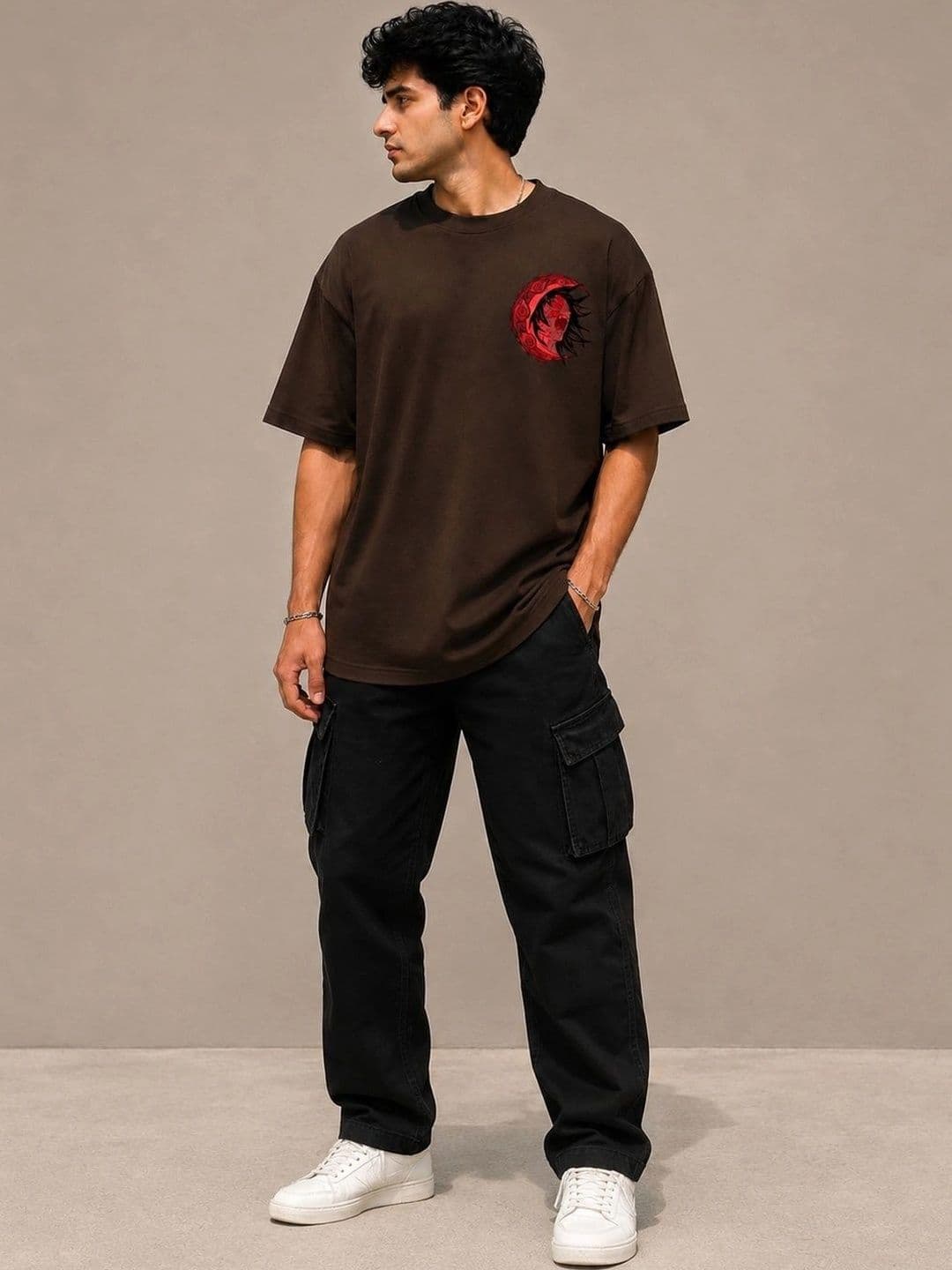 STYWILL Men Printed Pure Cotton T-shirt thumbnail 2