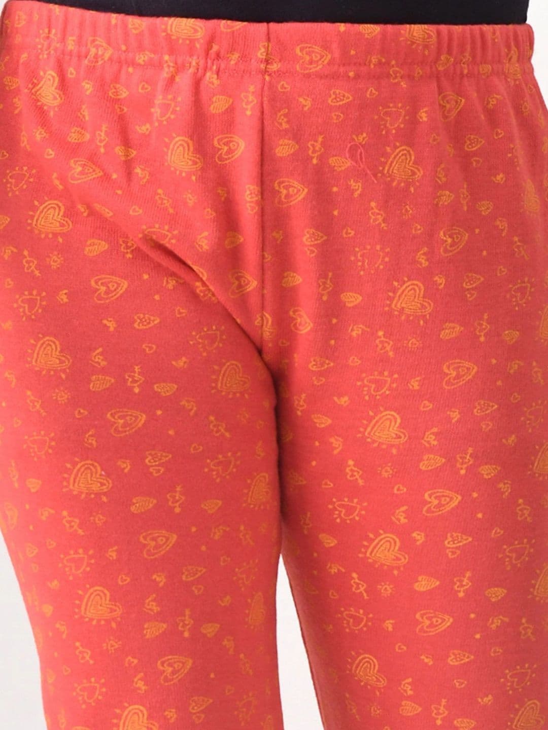 BAESD Girls Printed Knitted Palazzos thumbnail 6