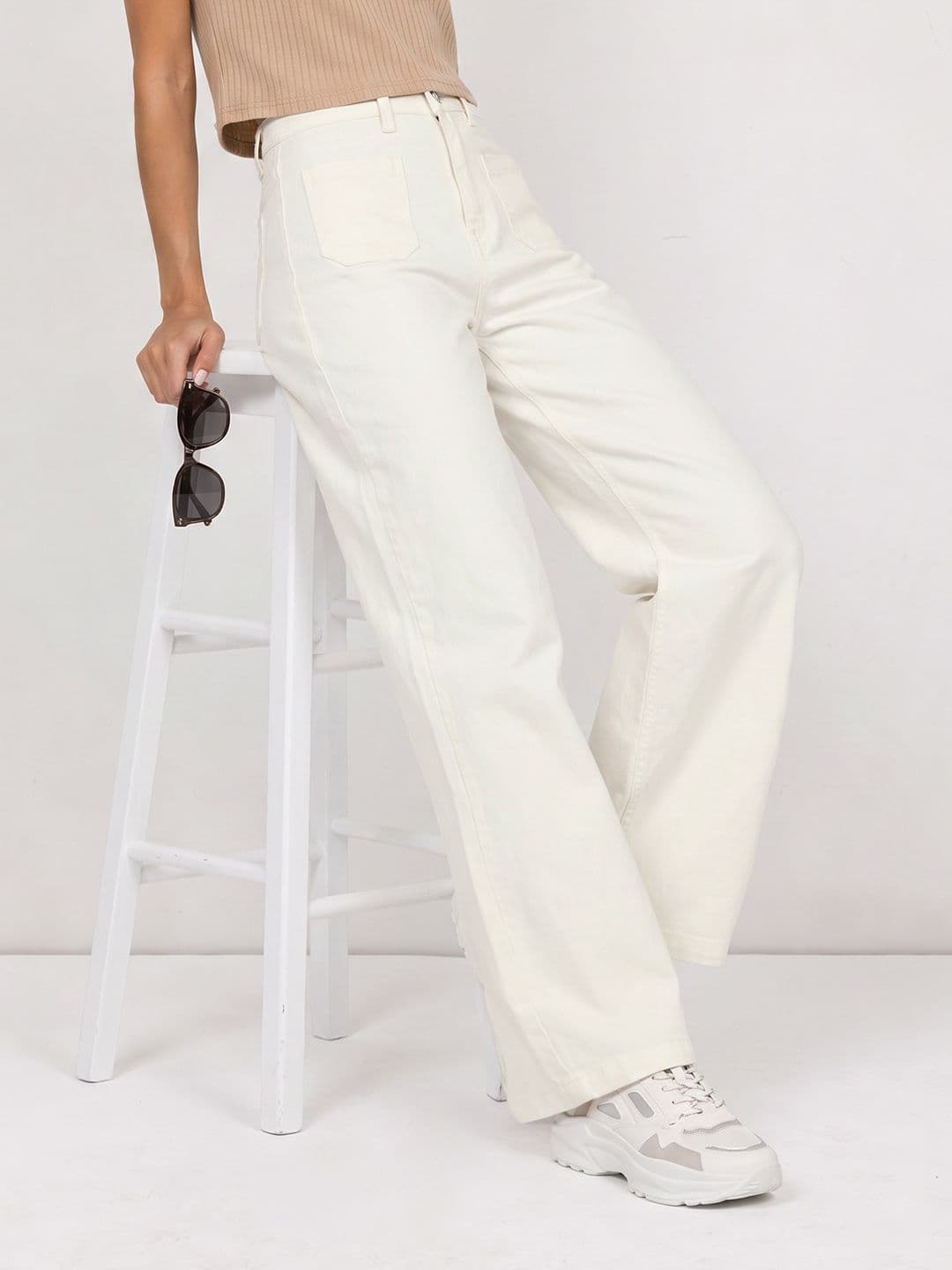 The Roadster Life Co. Women Baggy Fit High-Rise Stretchable Jeans - view 1