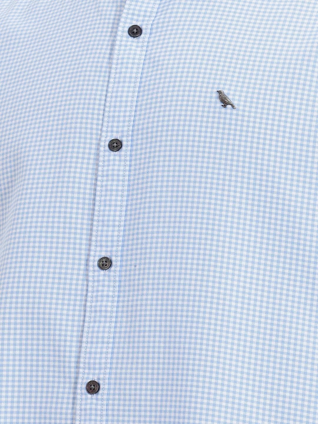 Mr Bowerbird Liberal Fit Checked Pure Cotton Casual Shirt thumbnail 2