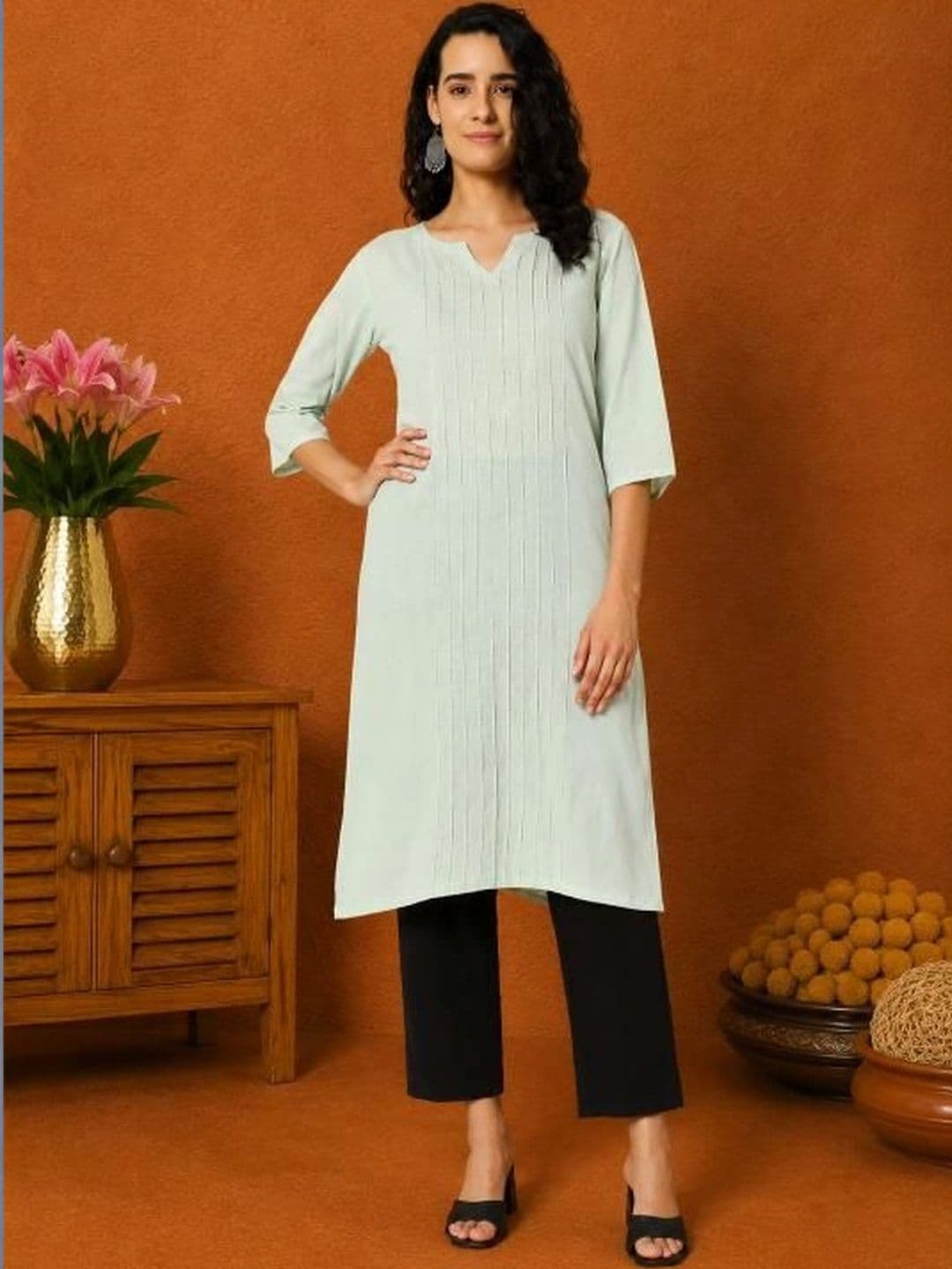 Anouk Women Kurta thumbnail 4