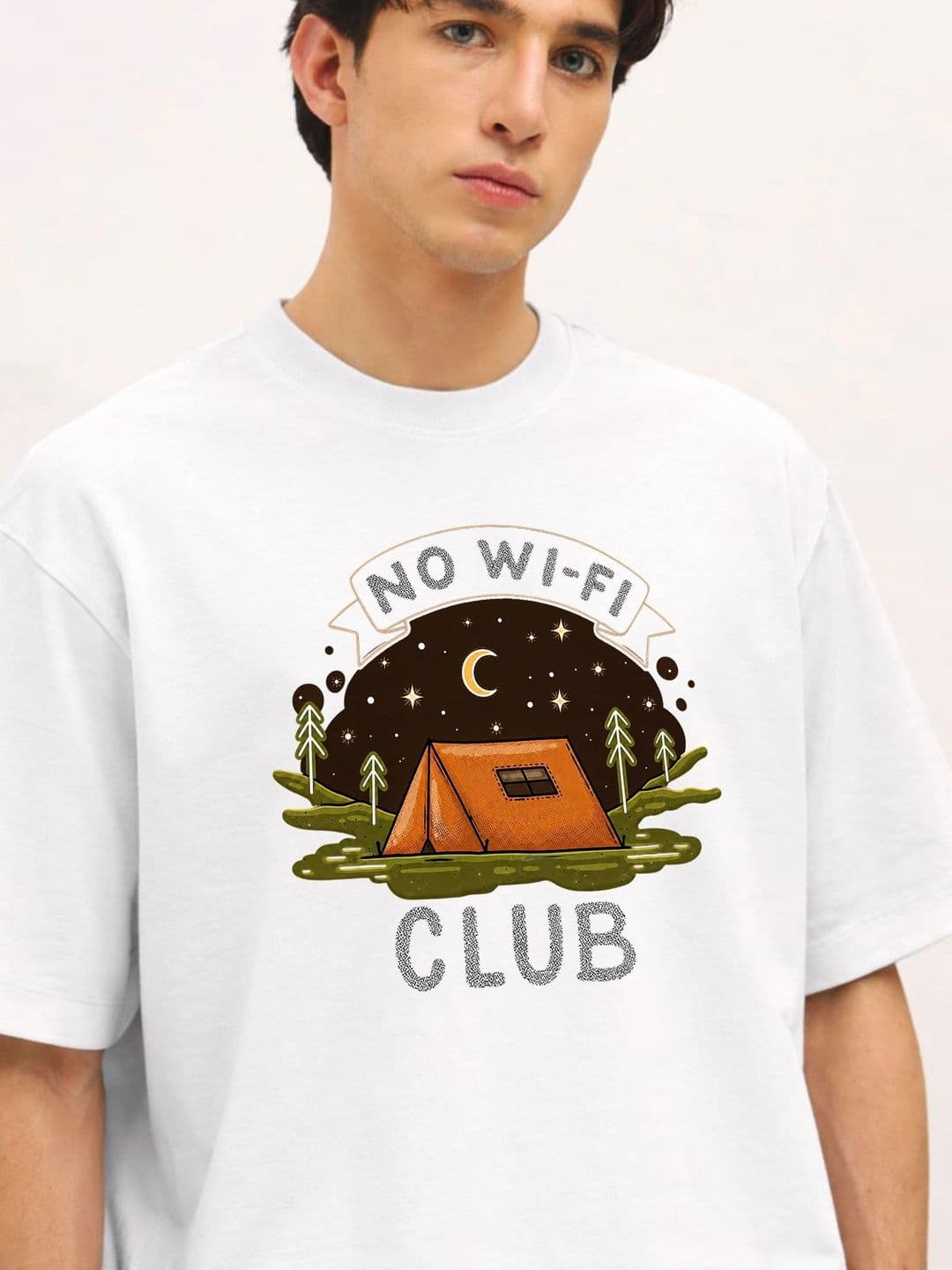 Moda rapido X TOGS & TERRE Men Printed Organic Cotton Blend T-shirt - view 1