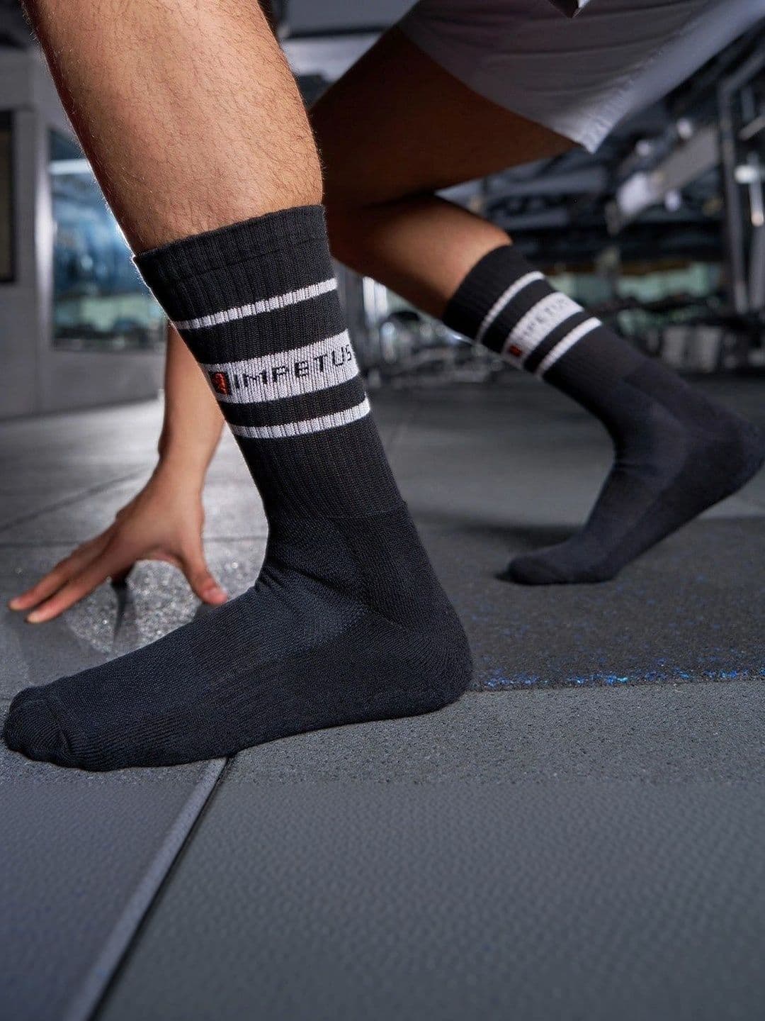 IMPETUS Men Pack of 3 Striped Above Ankle Socks thumbnail 7