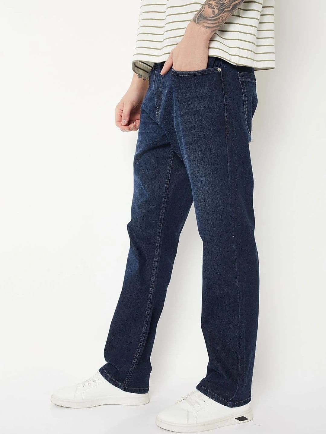 max Men Regular Fit Mid-Rise Stretchable Jeans thumbnail 6