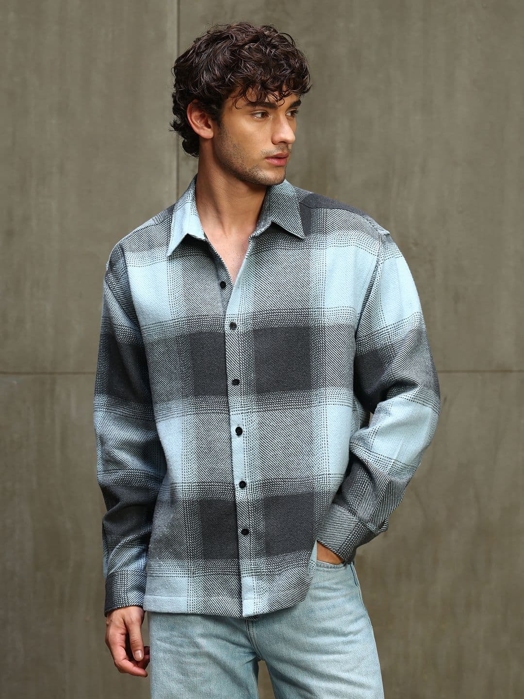 CAHOOT Men Relaxed Fit Tartan Checks Checked Casual Shirt thumbnail 7