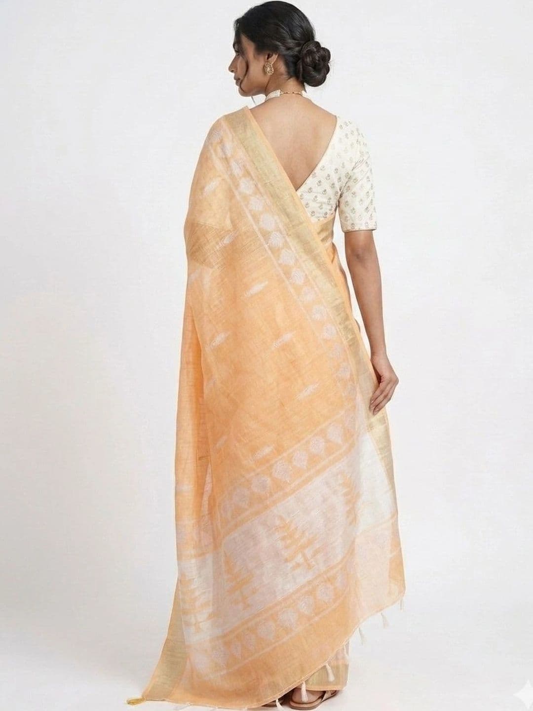 DEVI FASHIONS LLP Woven Design Saree thumbnail 3