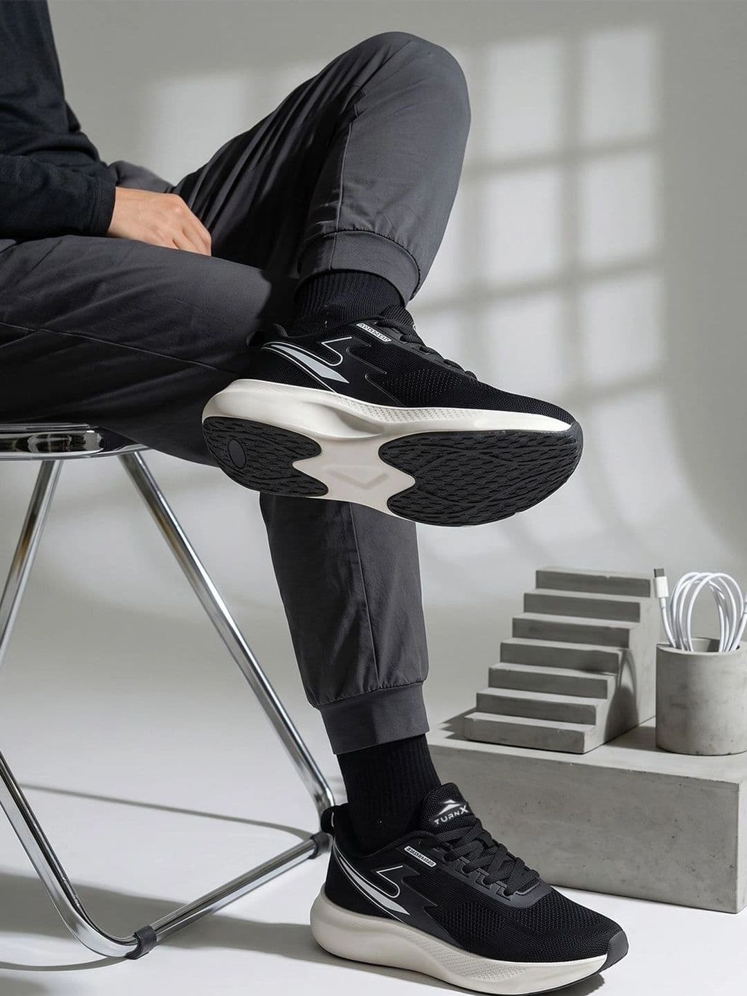 TURNX Men Mesh Running Shoes thumbnail 5