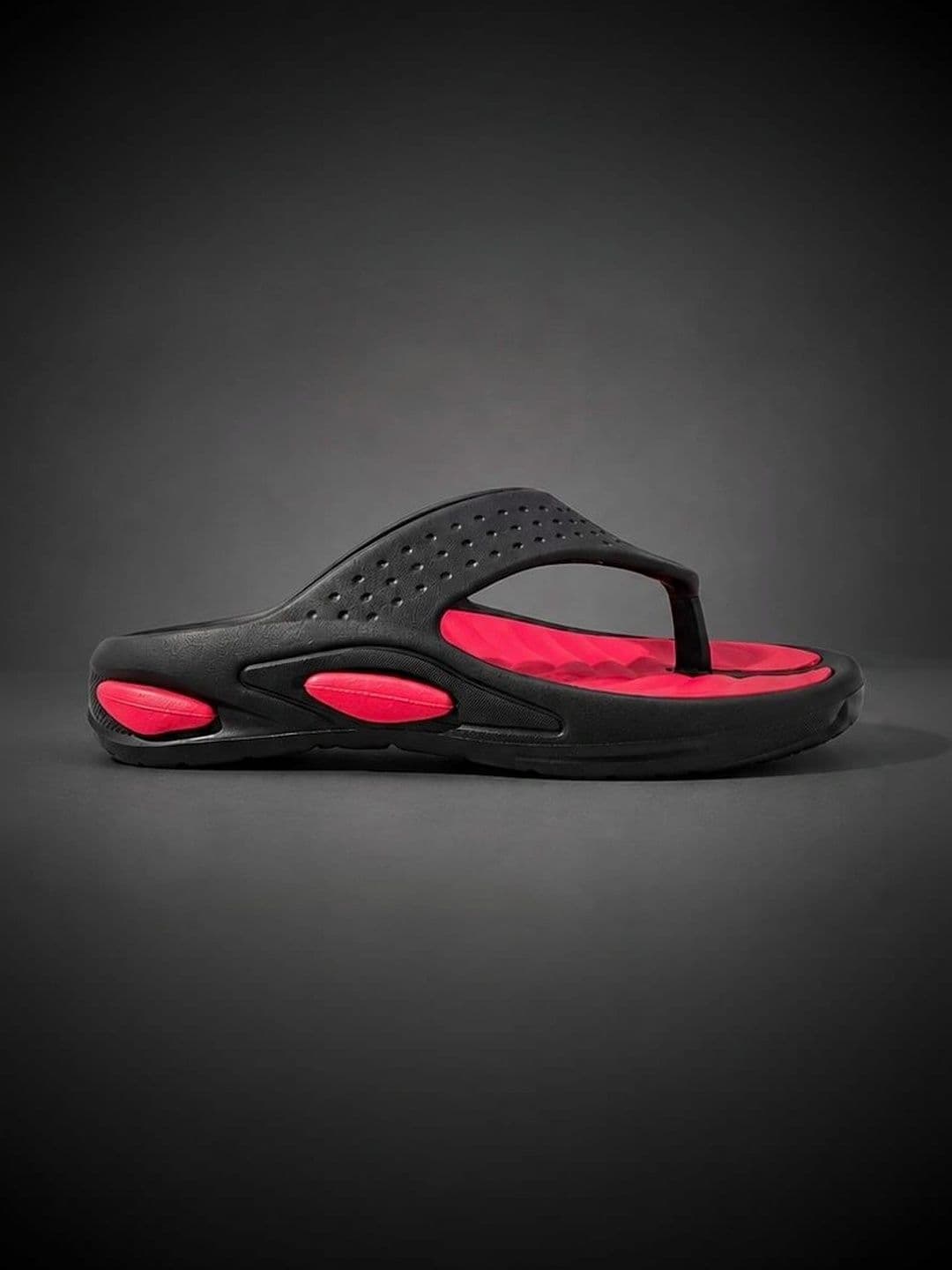 VOOLIO Men Colourblocked Thong Flip-Flops thumbnail 6