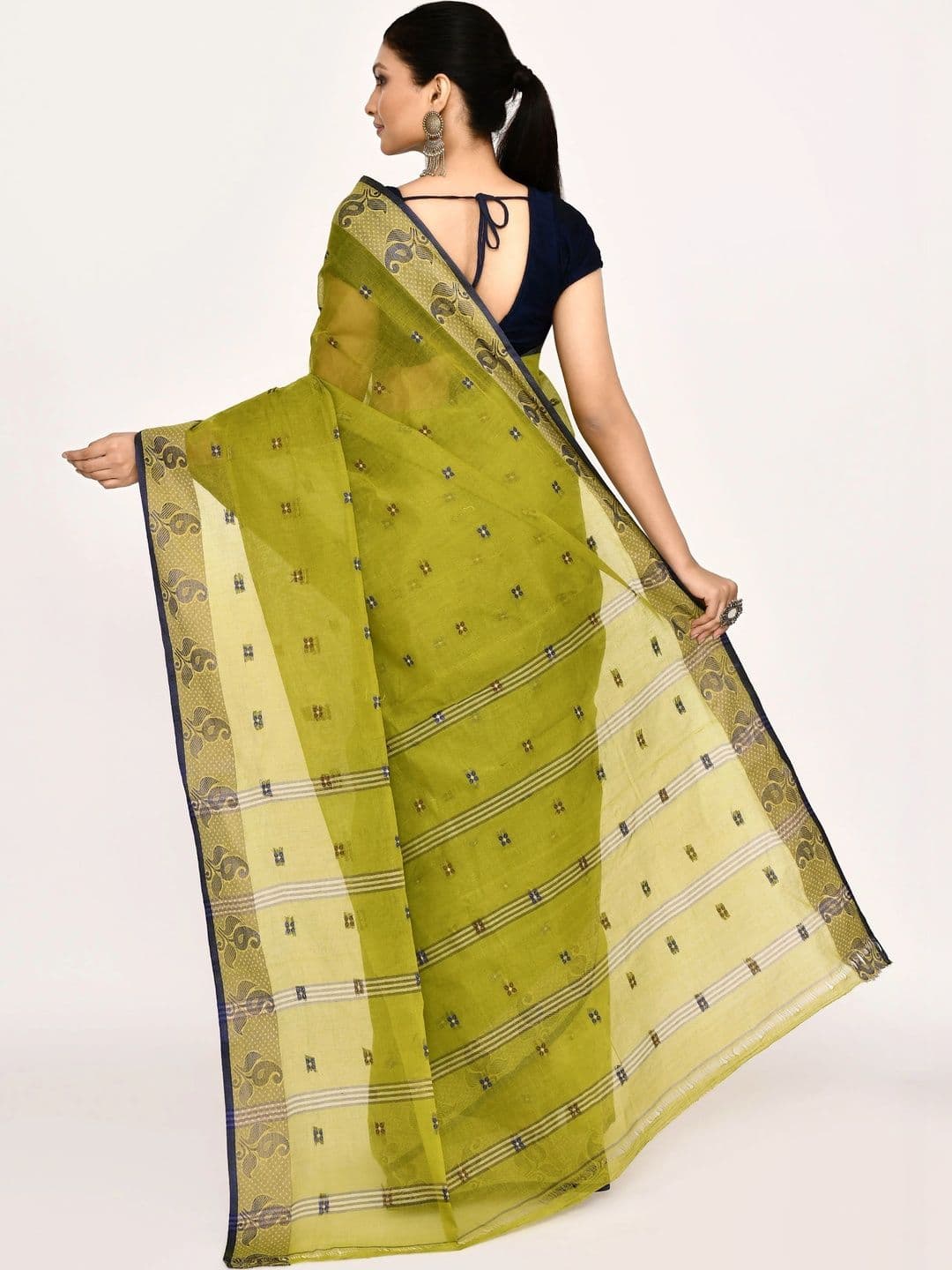 TANTSHREE Pure Cotton Saree thumbnail 6
