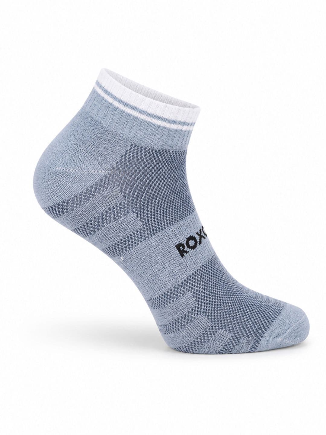 Roadster Men Pack of 3 Cotton Patterned Ankle Length Socks thumbnail 3