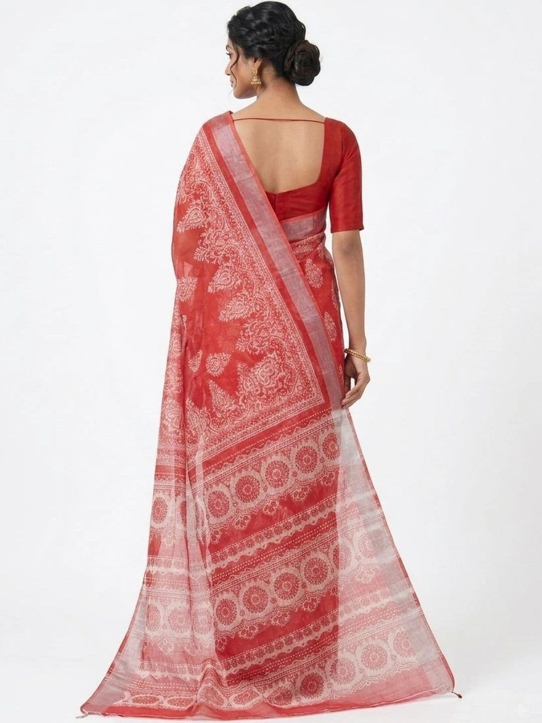 DEVI FASHIONS LLP Bandhani Saree thumbnail 2