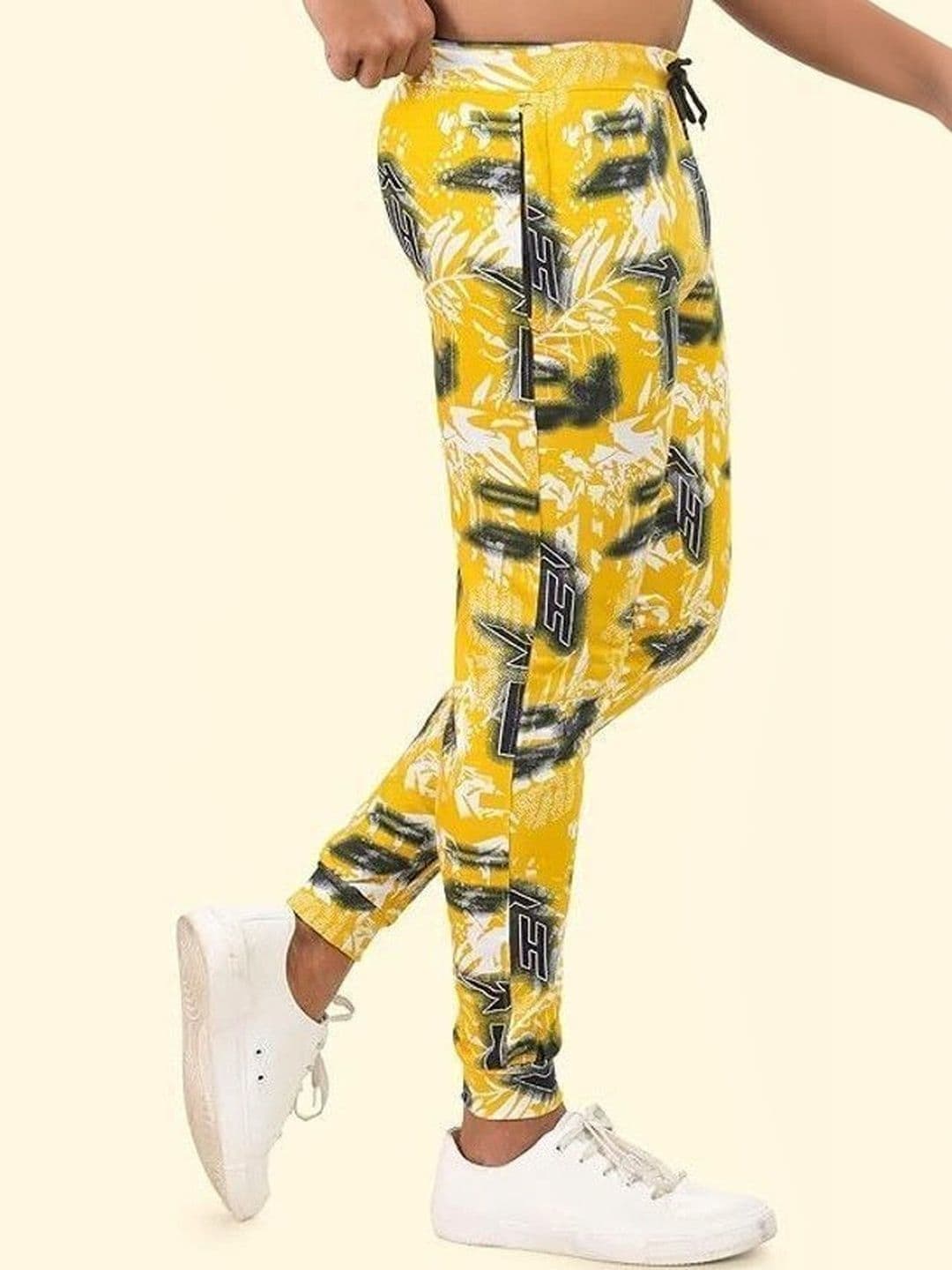 24 Street Men Jogger Mid-Rise Printed Jeans thumbnail 2