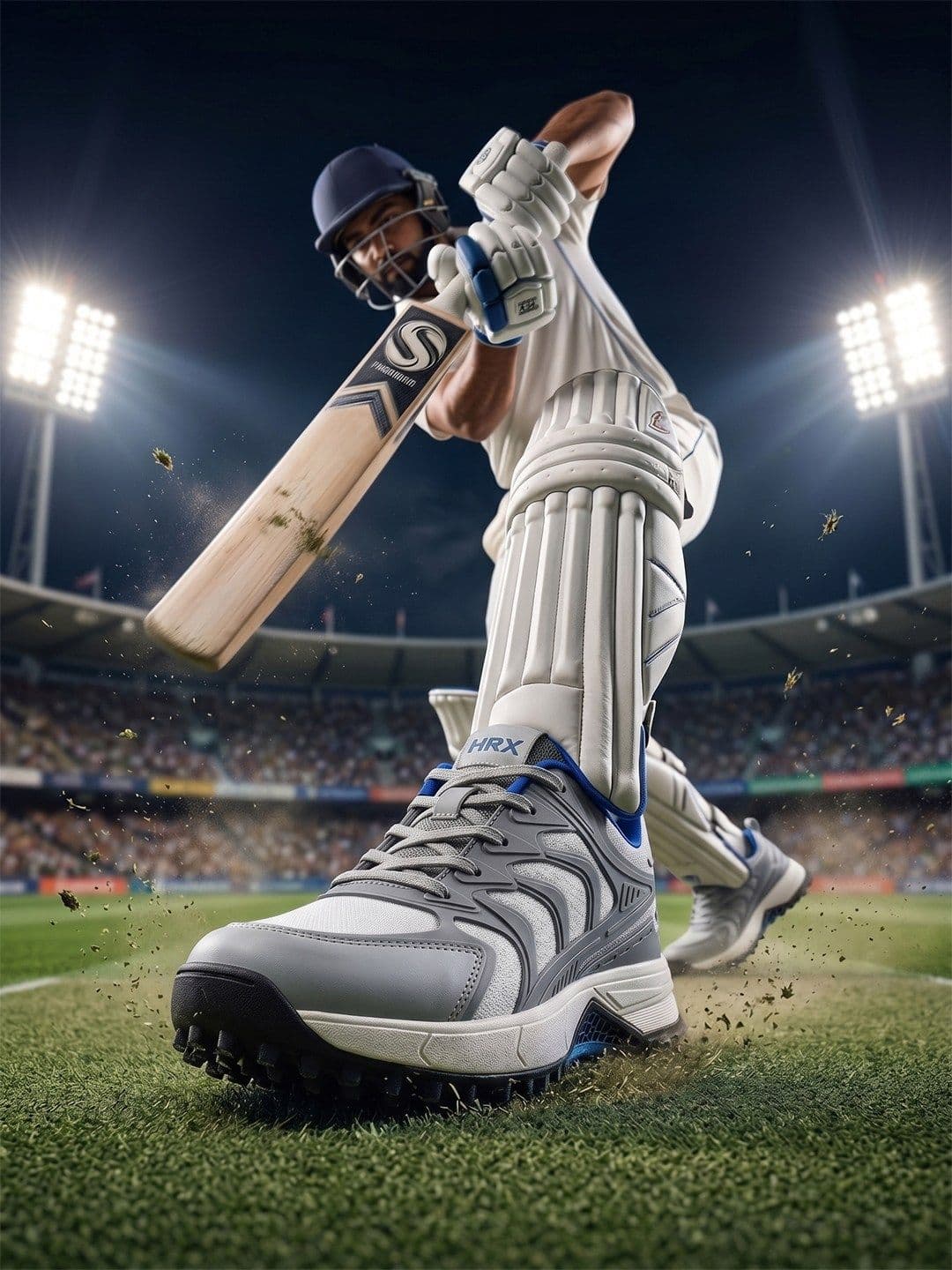 HRX by Hrithik Roshan Men Comfortable Cricket Shoes thumbnail 5