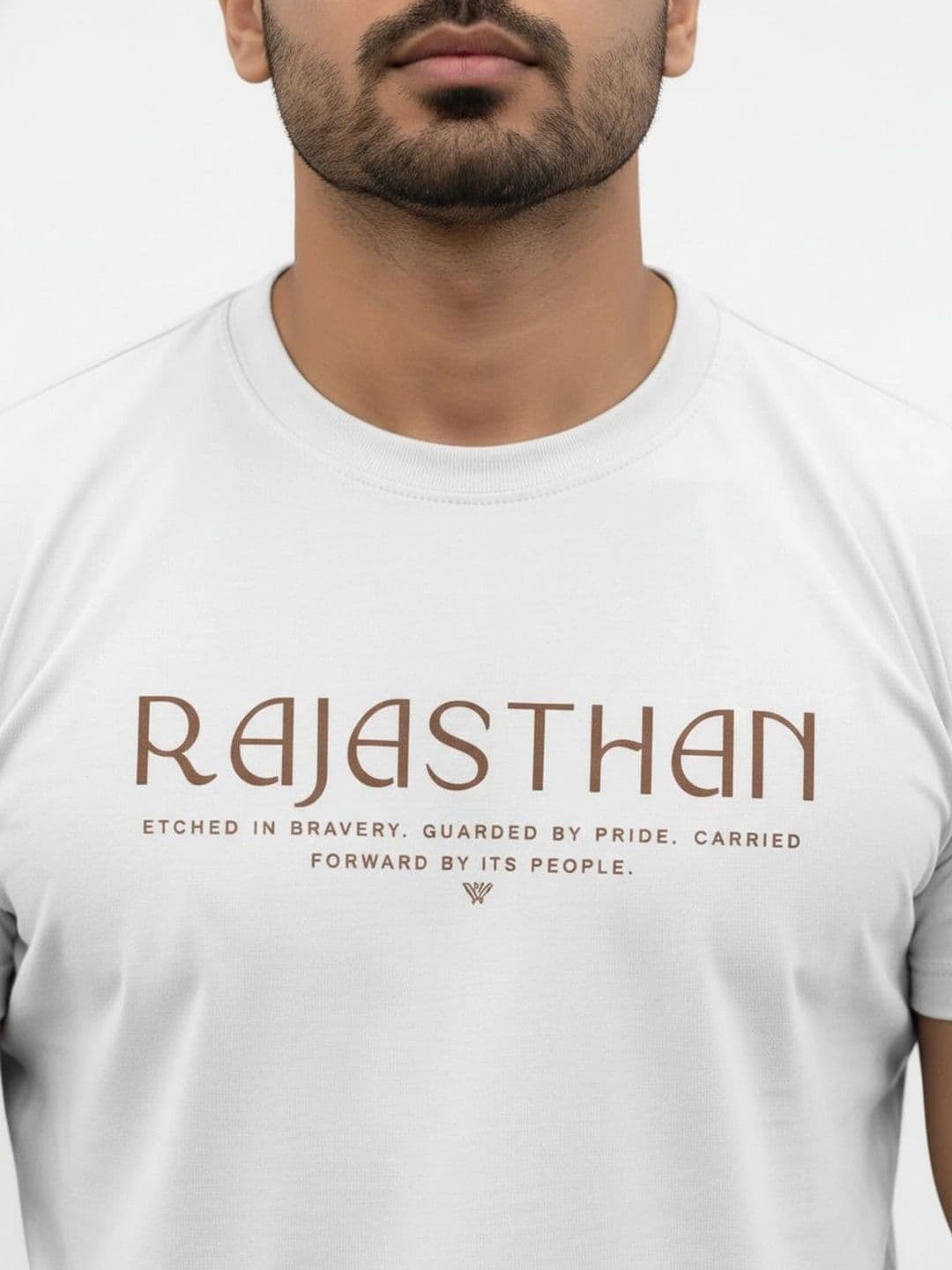 Warrior World Men Typography Printed Pure Cotton T-shirt thumbnail 3