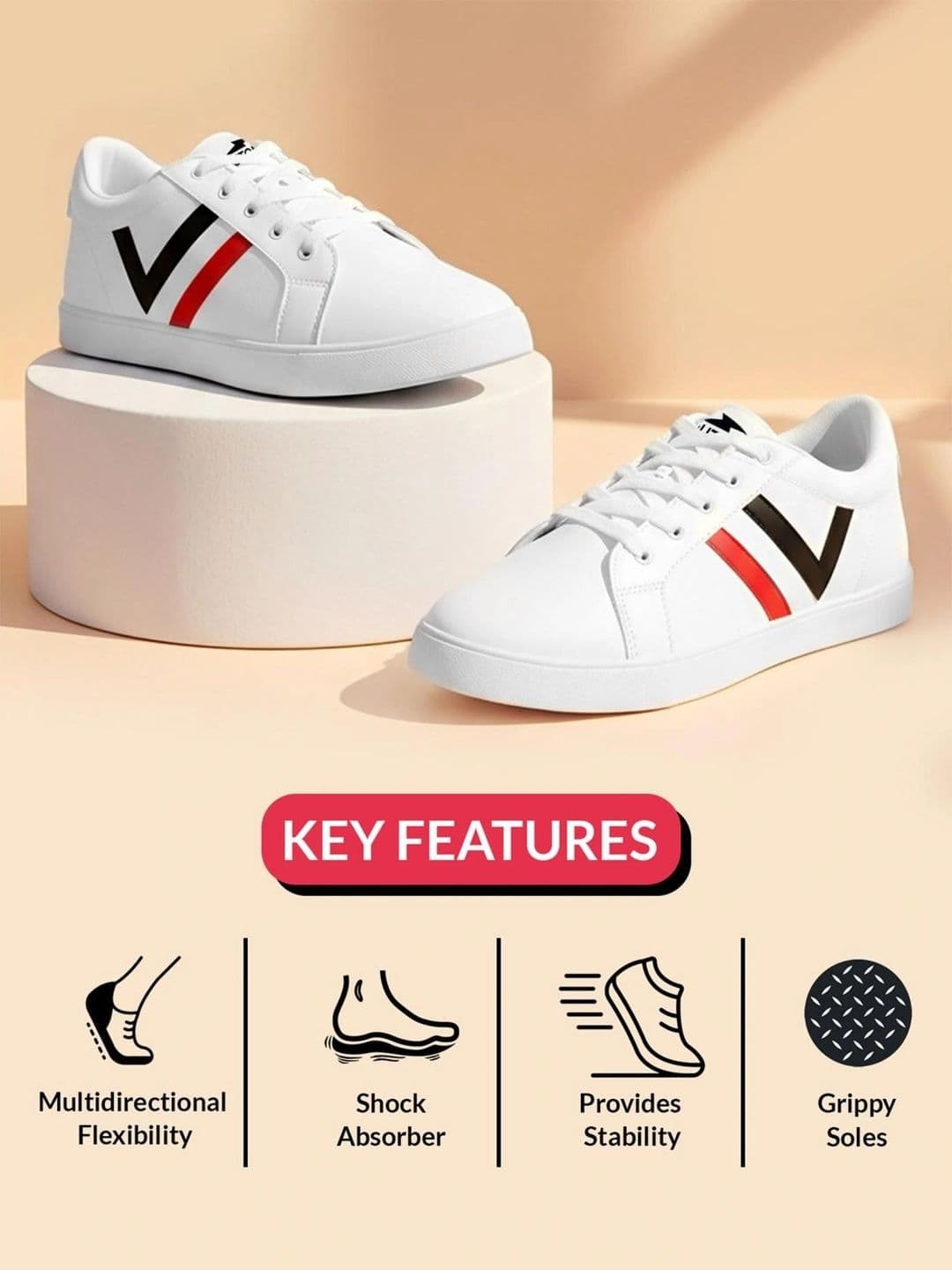 Bruton Men Running Non-Marking Shoes thumbnail 2