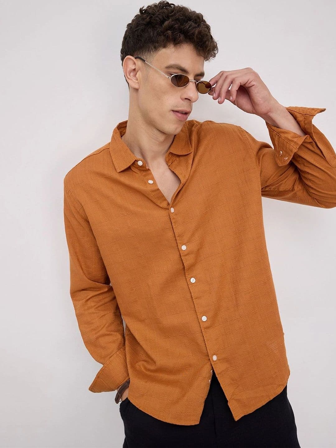 VASTRADO Men Classic Slim Fit Casual Shirt thumbnail 7