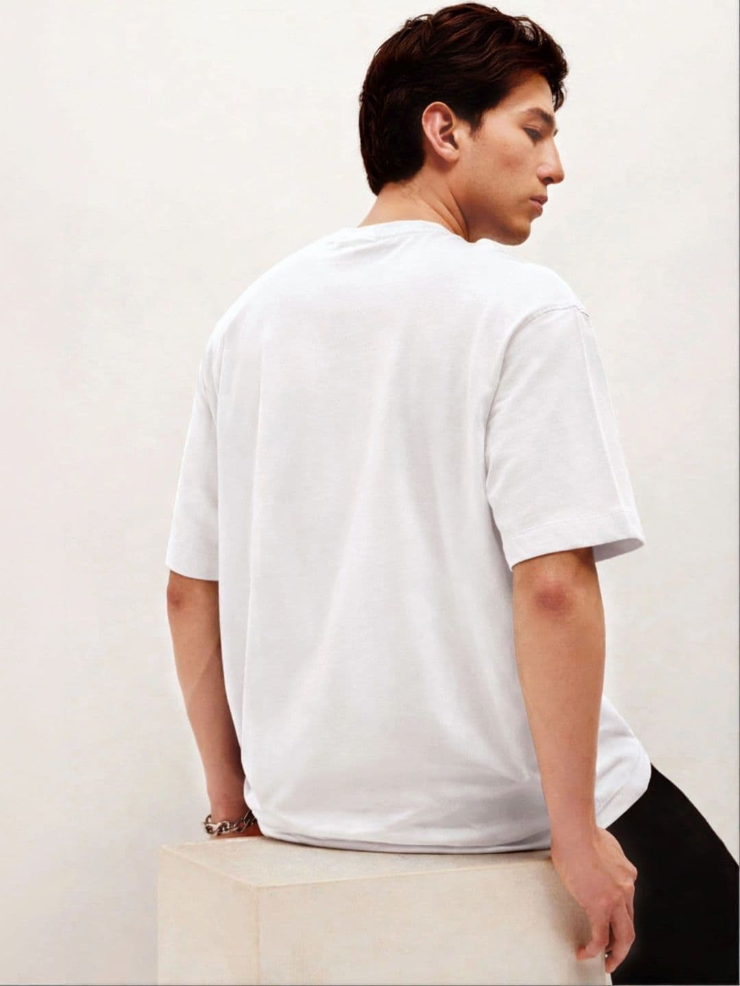 Moda rapido X TOGS & TERRE Men Printed Organic Cotton Blend T-shirt thumbnail 4