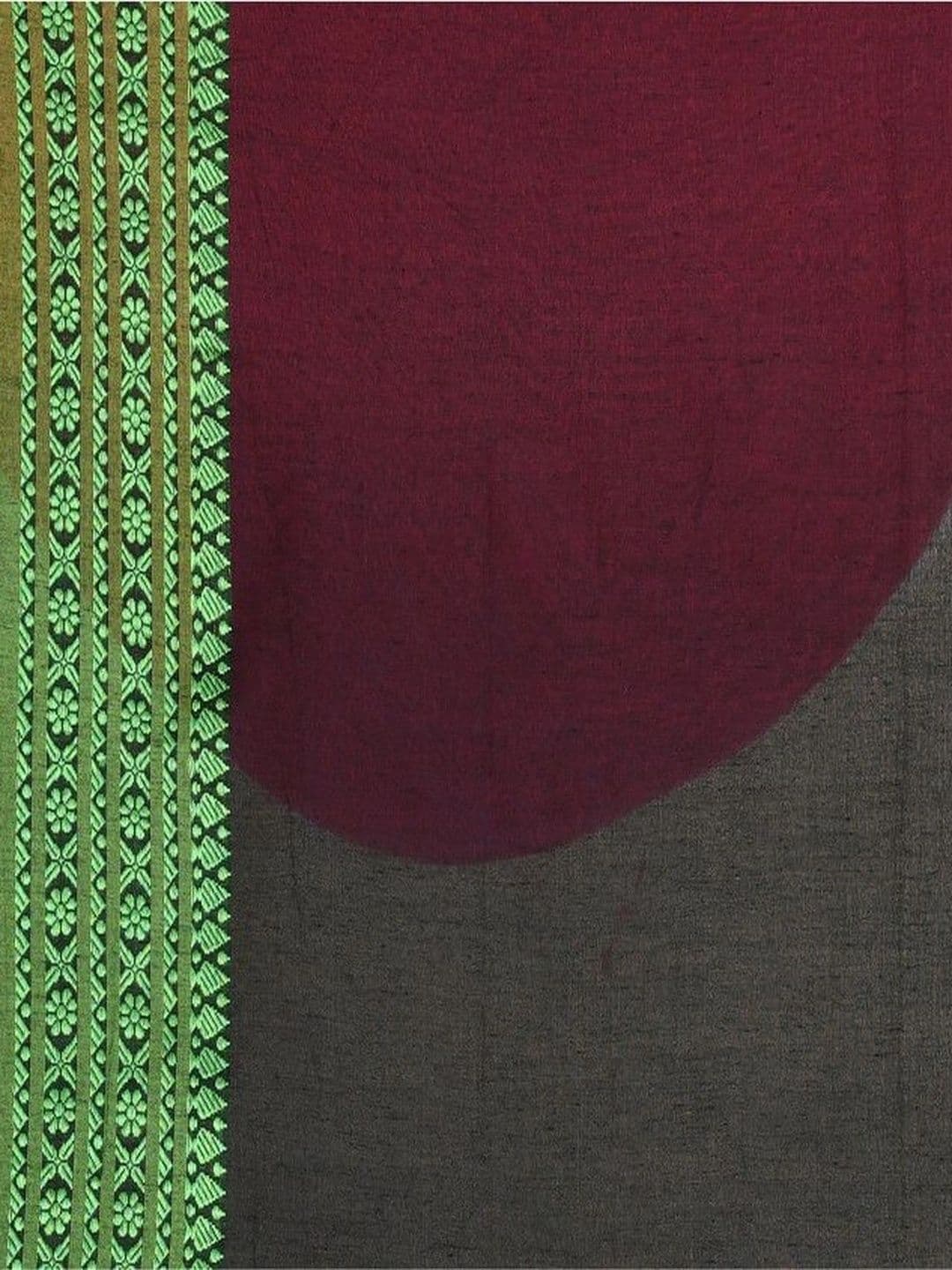 TANTSHREE Woven Design Pure Cotton Saree thumbnail 2