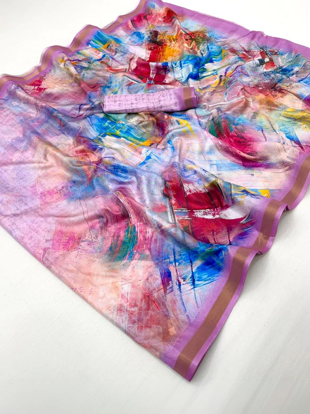 NARIVESH TRENDS Art Silk Saree thumbnail 5