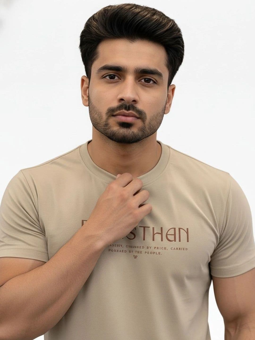 Warrior World Men Printed Pure Cotton T-shirt thumbnail 2