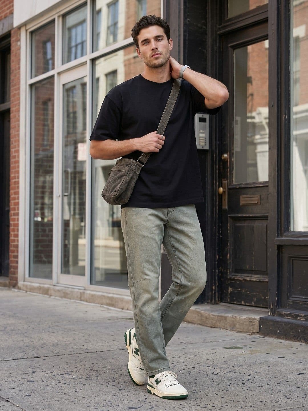 glitchez Men Slim Fit Mid-Rise Stretchable Jeans thumbnail 6
