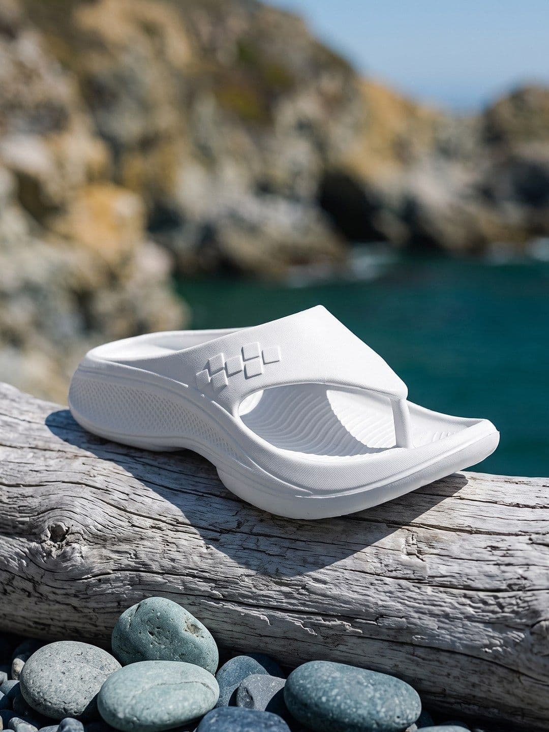 HRX by Hrithik Roshan Men Grey Thong Flip-Flops - view 1