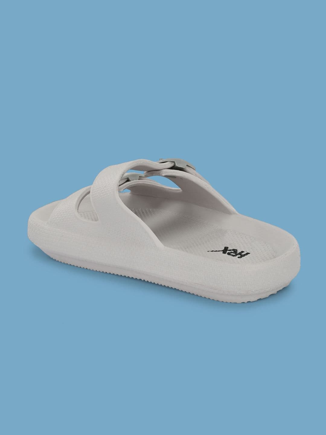 HRX by Hrithik Roshan Men Beige Rubber Sliders thumbnail 2