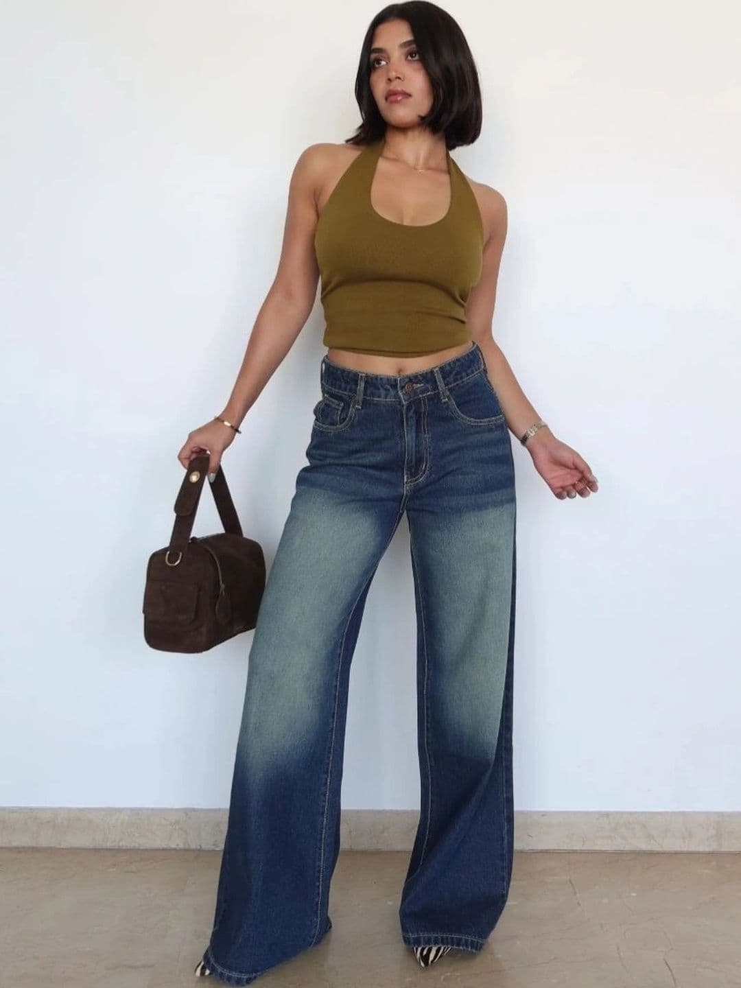 Mast & Harbour Women High-Rise Light Fade Ombre Jeans thumbnail 4