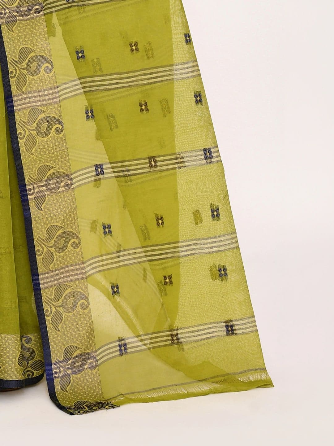 TANTSHREE Pure Cotton Saree thumbnail 2