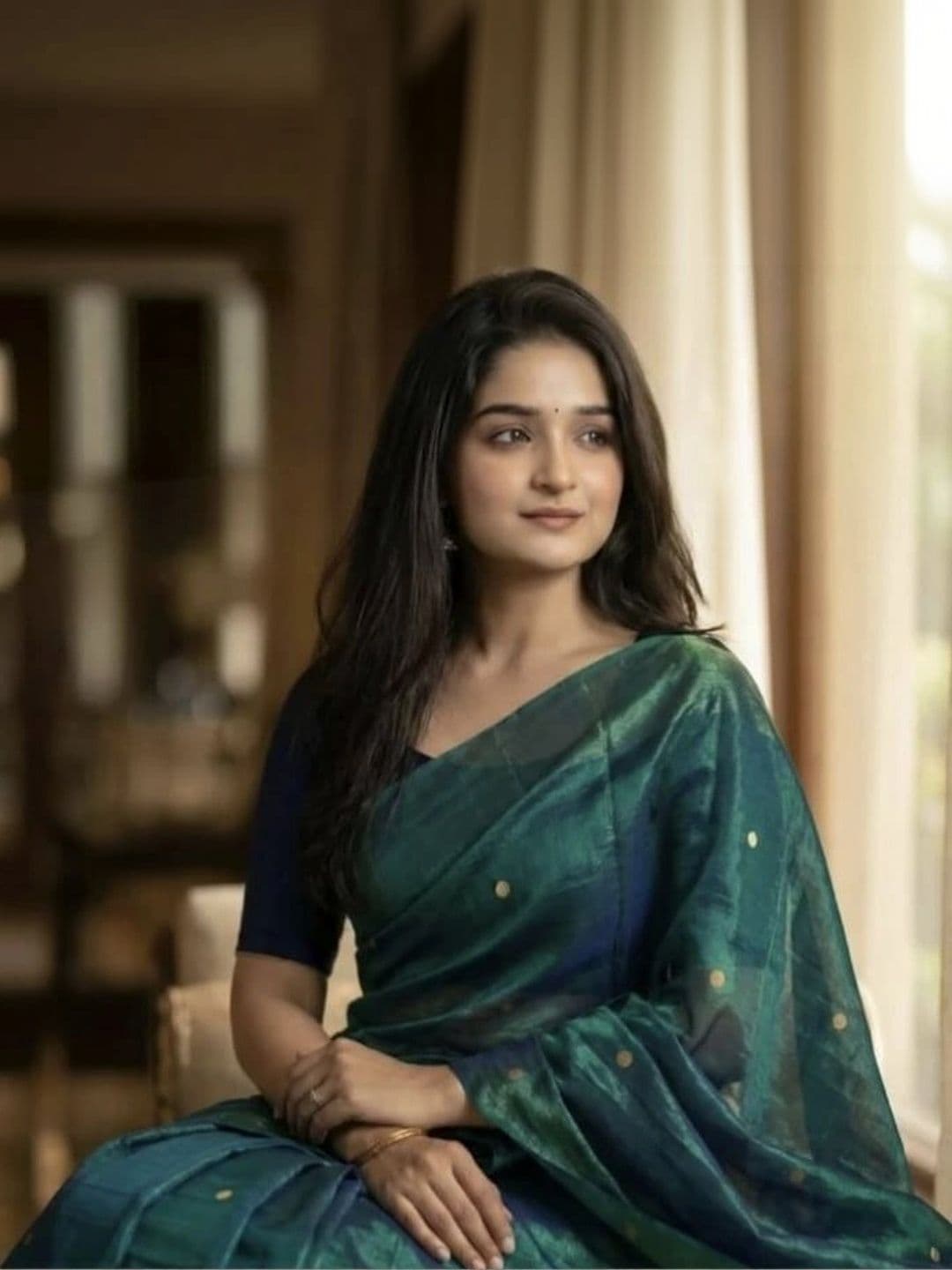 TANTSHREE Pure Cotton Saree thumbnail 3