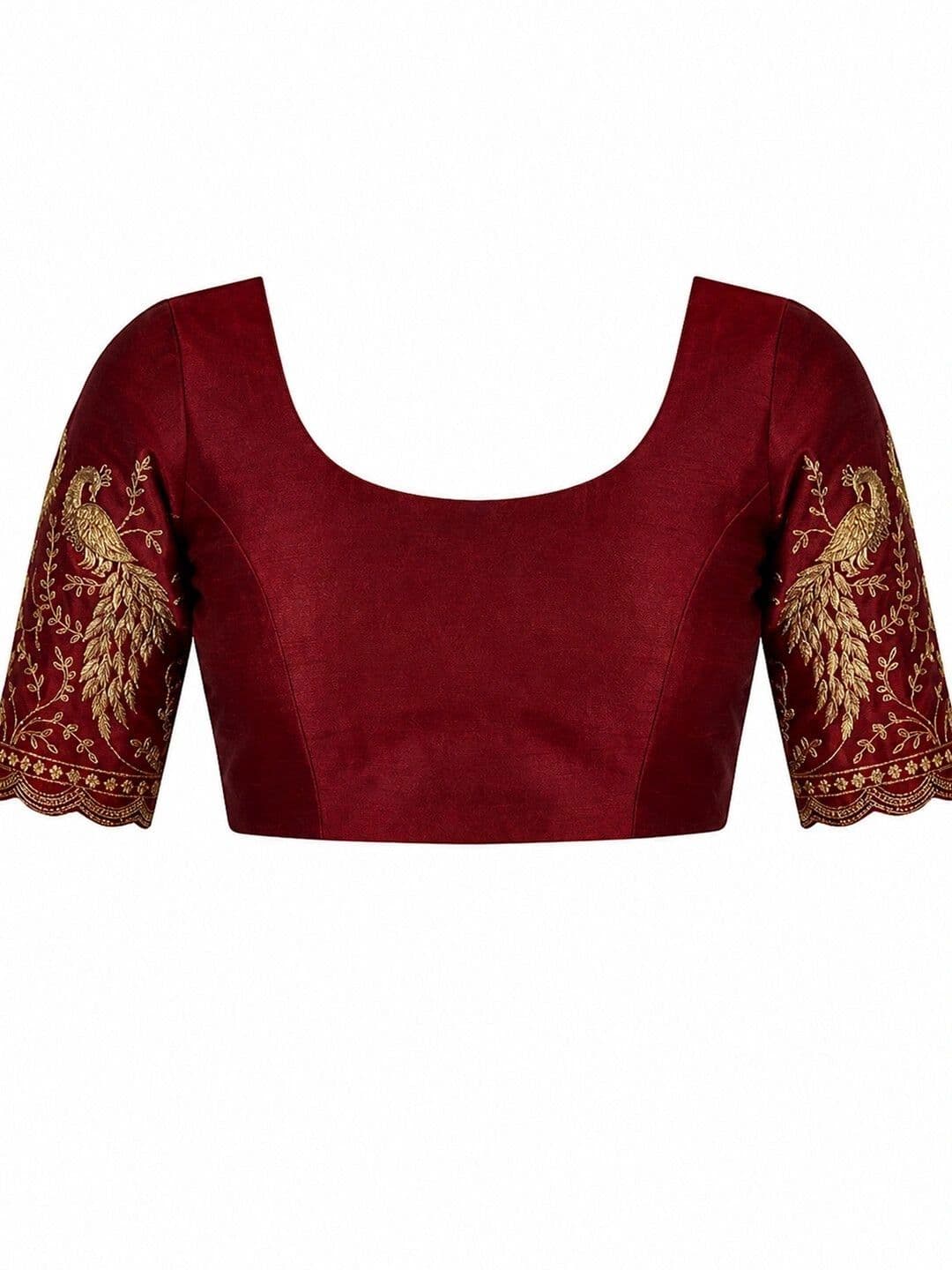 Satrani Embroidered Tissue Saree thumbnail 4