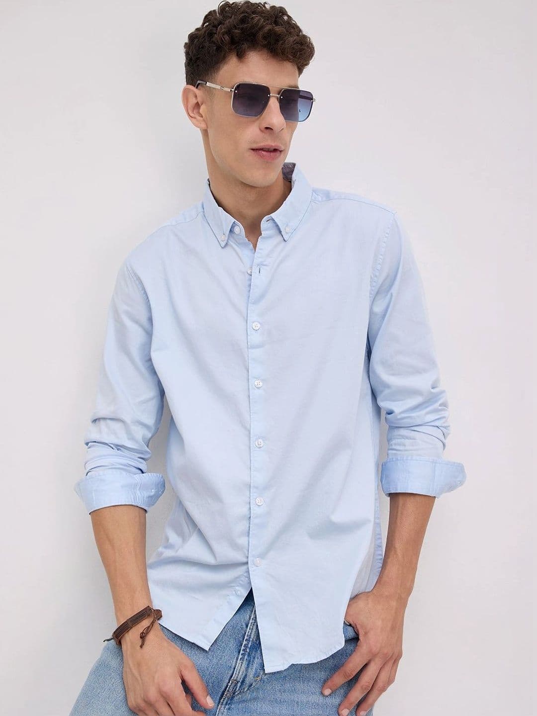 VASTRADO Men Classic Slim Fit Casual Shirt thumbnail 6