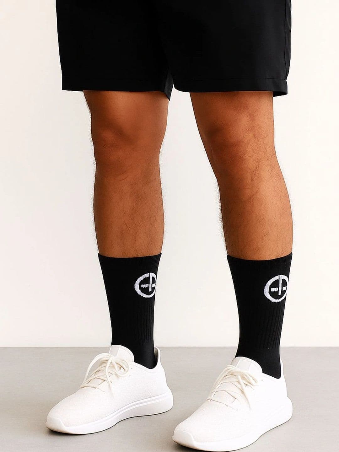 AURIGLO Men Cotton Blend Patterned Calf Length Socks - view 1